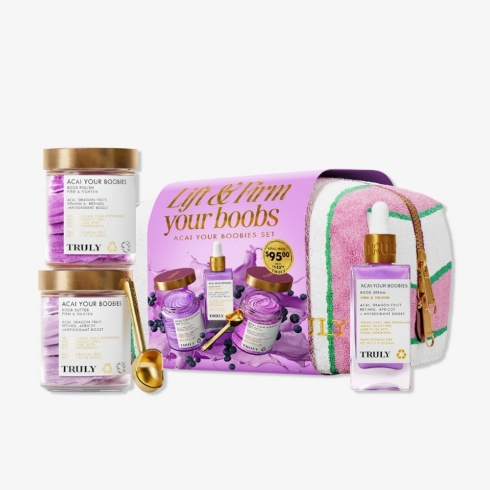 TRULY NEW Lift & Firm Your Boobs Acai Your Boobies Set